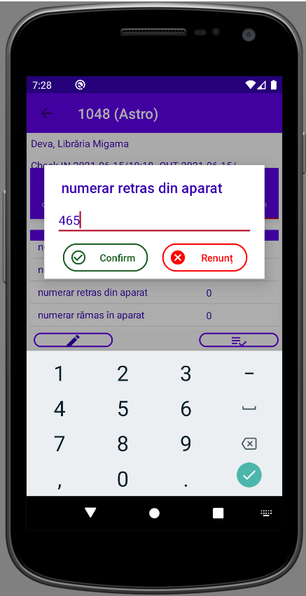 Numerar retras